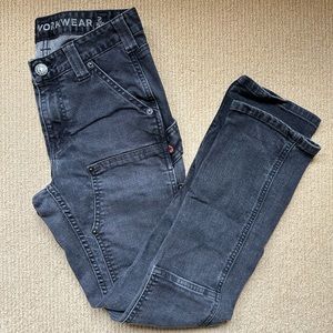 Dovetail Workwear Maven Slim Black Denim 2/28